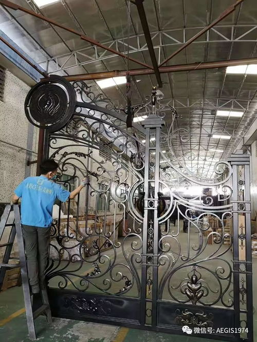 艾奎斯别墅大门 只做手工铁艺,做好手工铁艺