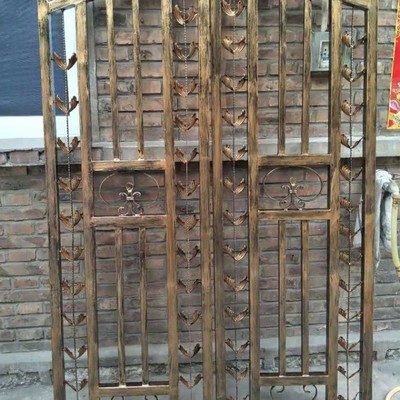 天津与北京铁艺工艺的融合 电动铁艺大门的制作艺术